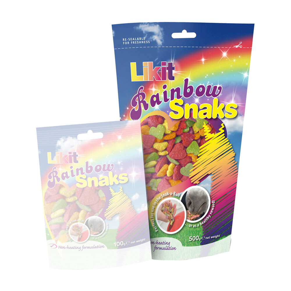 LIKIT Regenboog - Paardensnoepjes - 500 Gram - Assorti