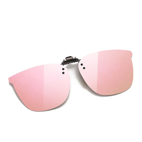 INF Polariserte Clip-on Solbriller Rosa