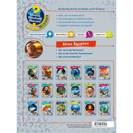 Ravensburger Wieso? Weshalb? Warum? ProfiWissen, Band 2: Altes Ägypten