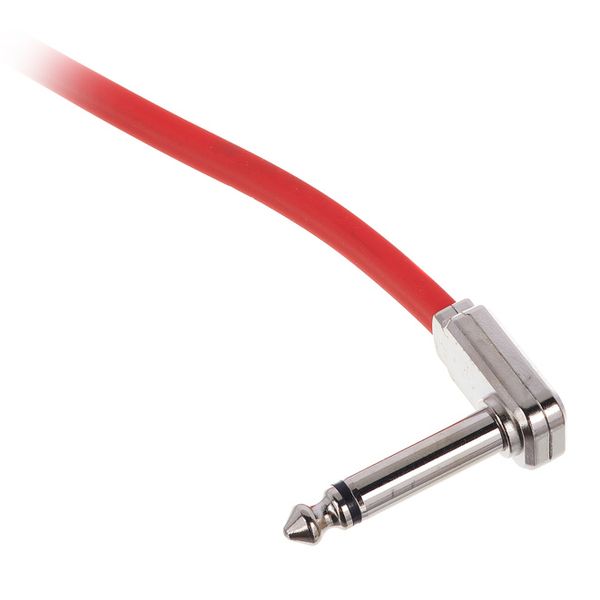 Ernie Ball Red Flex Ribbon Patch Cable 6
