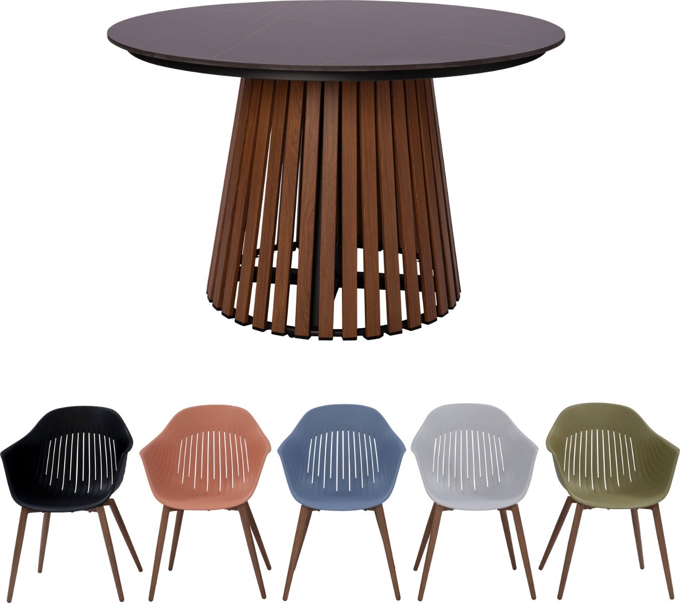 Intratuin 4-zits diningset Liam met Joya
