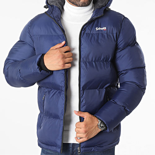 Doudoune Capuche Idaho 2 Bleu Roi