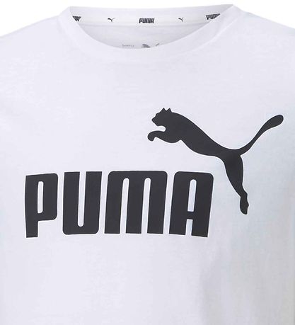 Puma T-Shirt - Weiß m. Logo