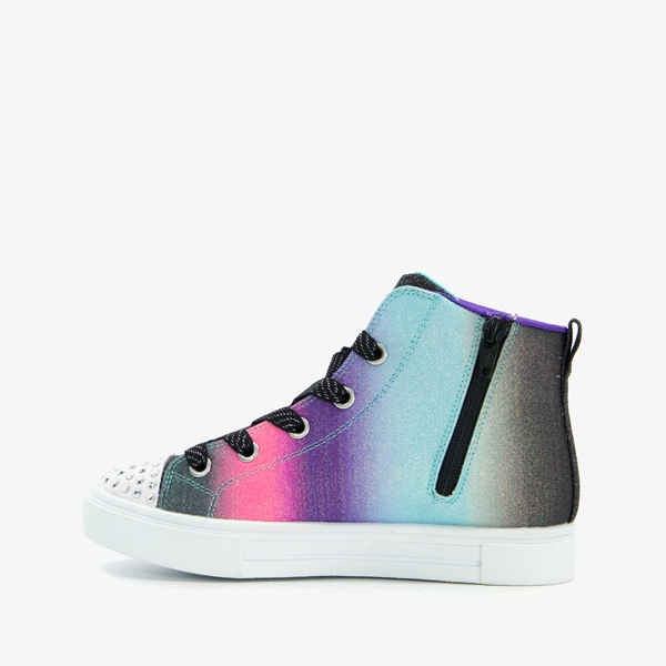 Skechers Twinkle Toes meisjes sneakers zwart
