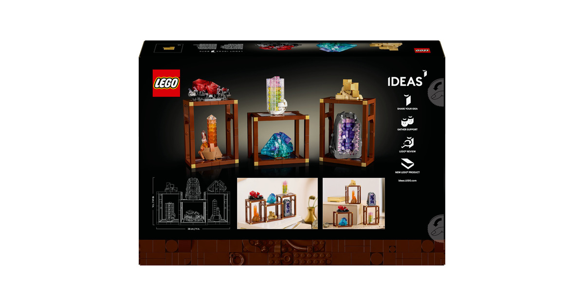 LEGOIdeas - Mineralenverzameling Constructiespeelgoed  (21362)