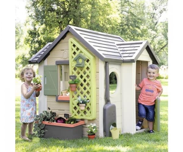 Smoby 810408, Frittstående lekehus, 2 år, 1 dører, Flerfarget