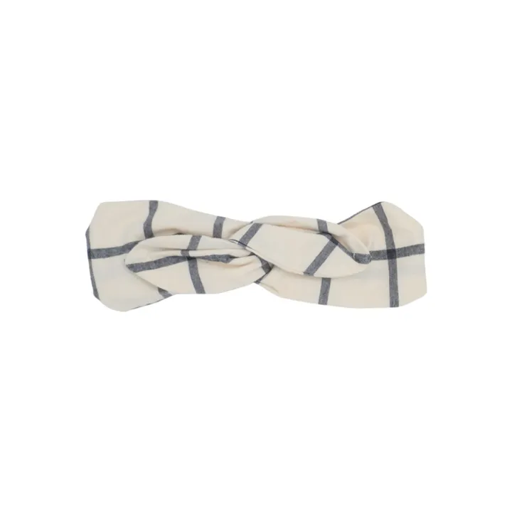 Loir Bandeau Pia à Carreaux | Blanc