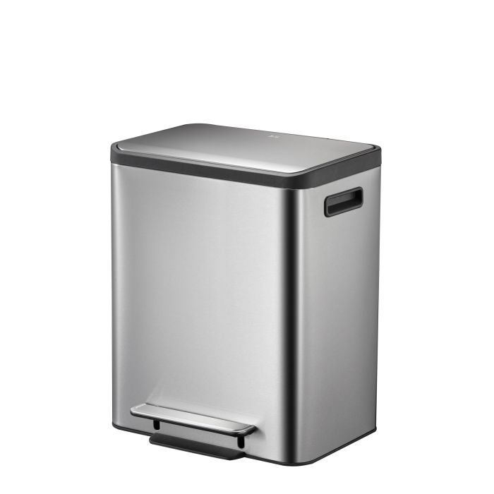 Afvalbak EKO EcoCasa pedaalemmer 15 15liter mat RVS EKO (VB912831)