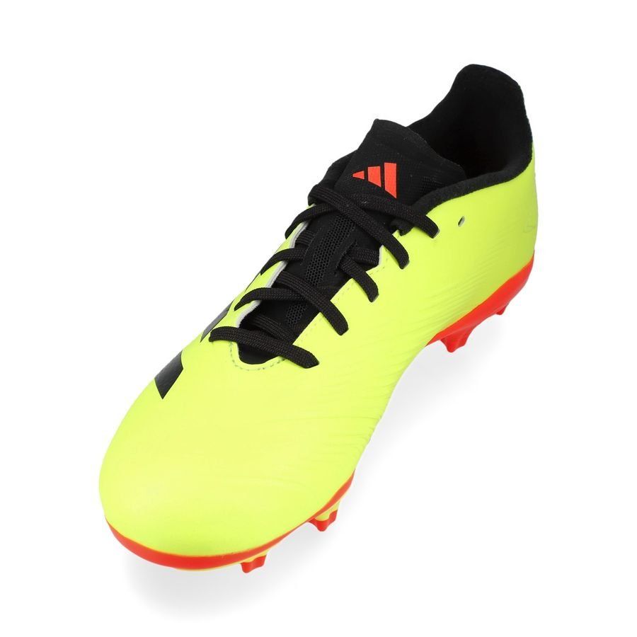 adidas Predator League FG Energy Citrus - Jaune/Noir/Rouge Enfant