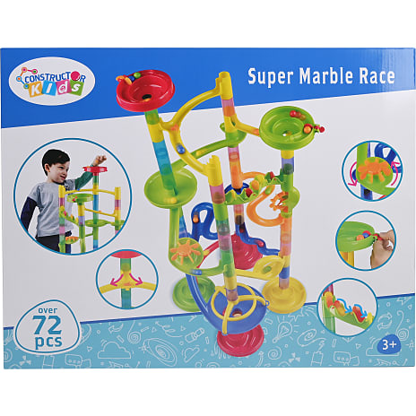 Constructor kids super marble race