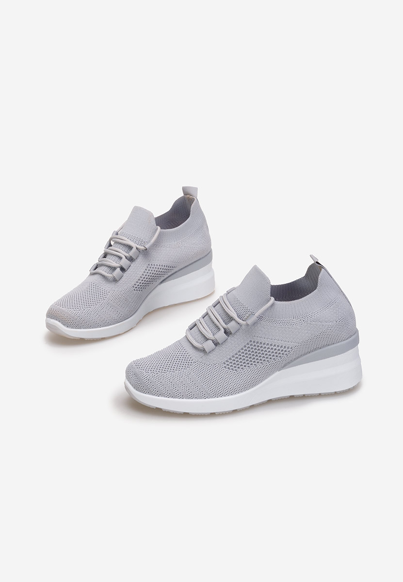 Baskets à plateforme gris Boka V2