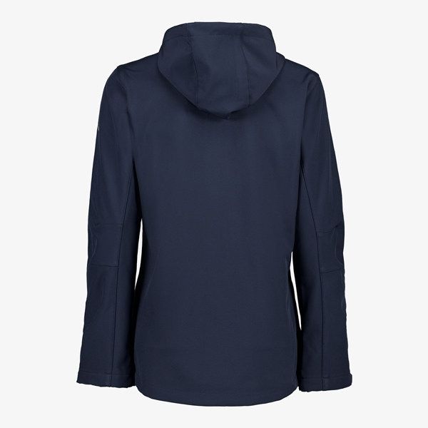 Mountain Peak dames softshell jas donkerblauw