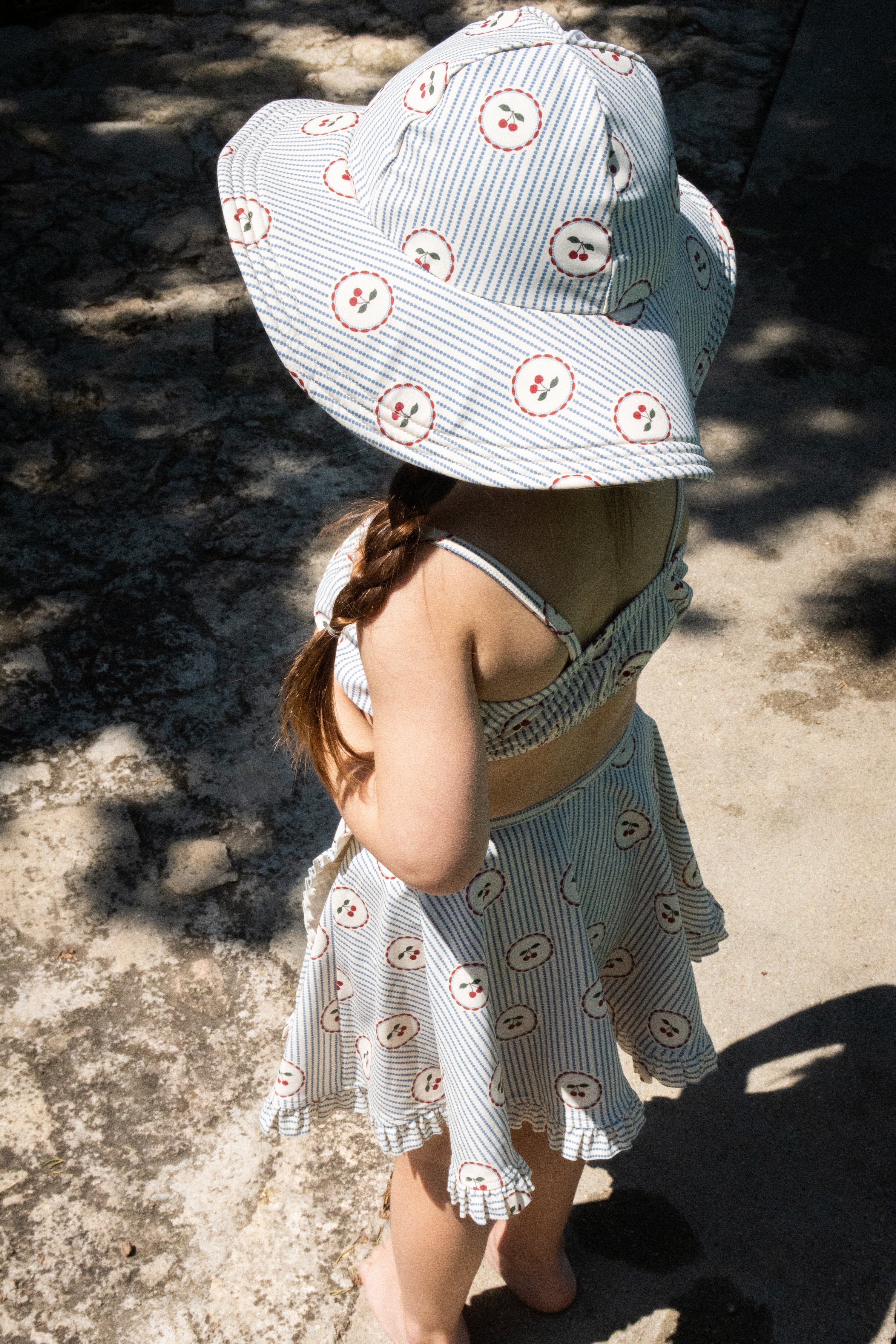 cale nederdel - CHERRY STRIPE - 12M