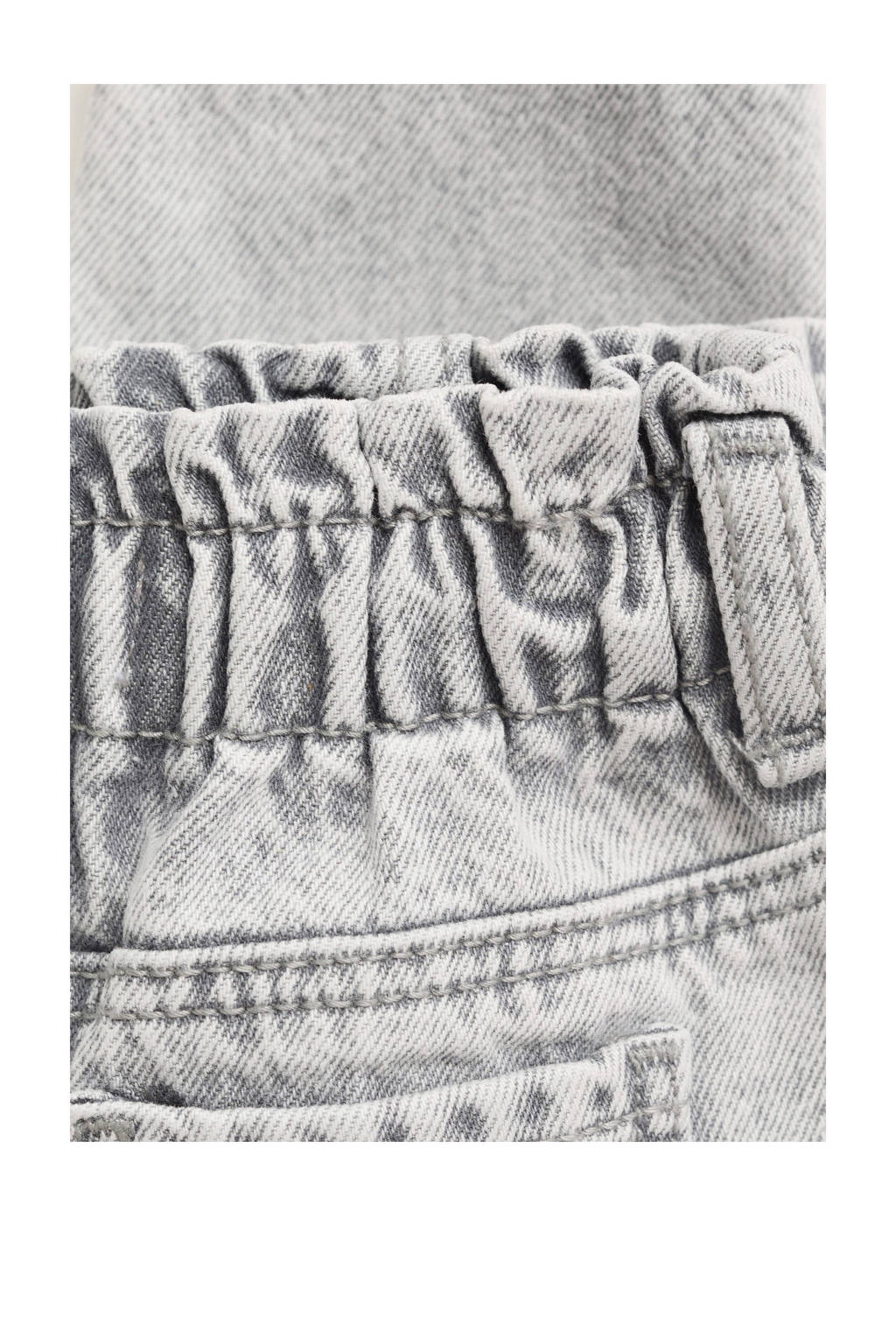Mango Kids straight leg jeans grey denim