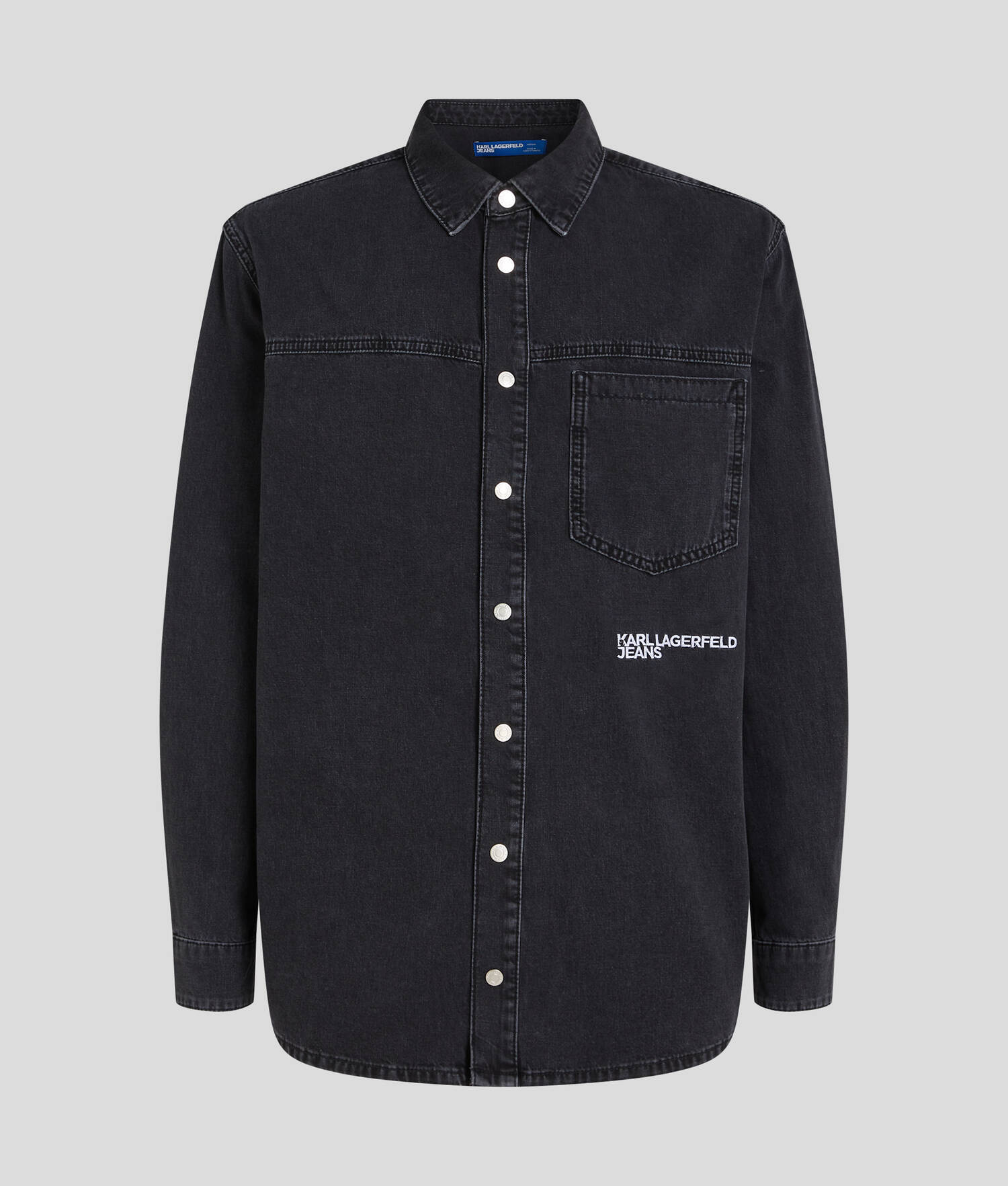 CHEMISE EN JEAN COUPE DROITE CLASSIQUE KLJ