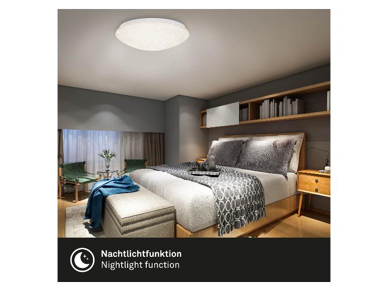 LED-plafondlamp met sterreneffect