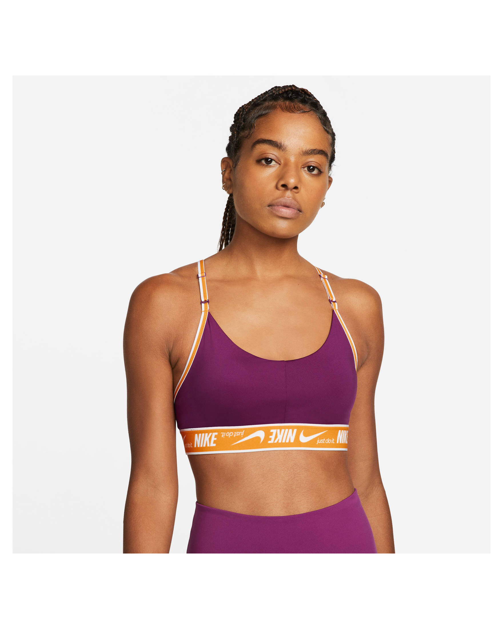 Nike| Damen Sport-BH DRI-FIT INDY LOGO BRA