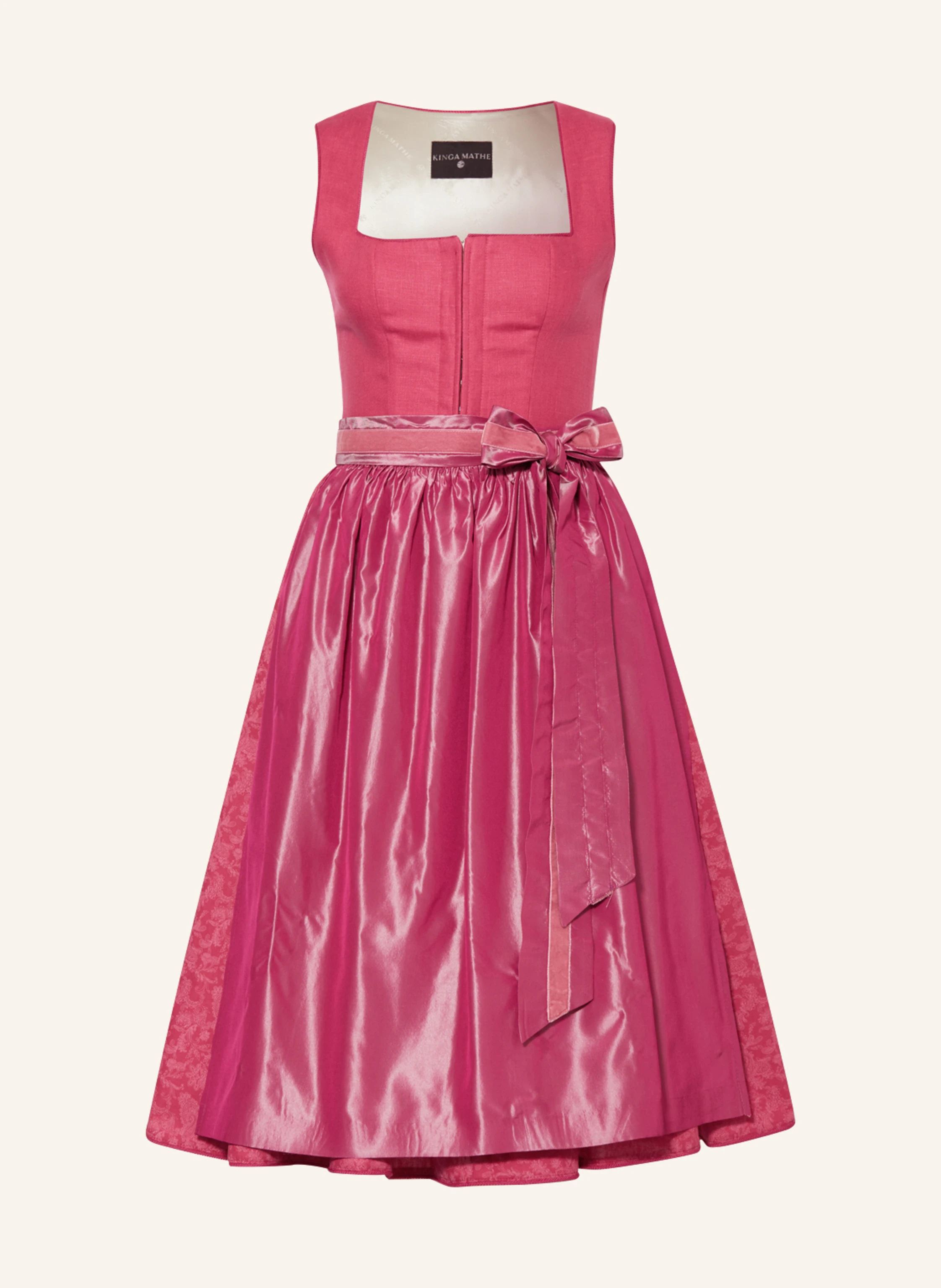 KINGA MATHE Dirndl LAZISE mit Leinen
