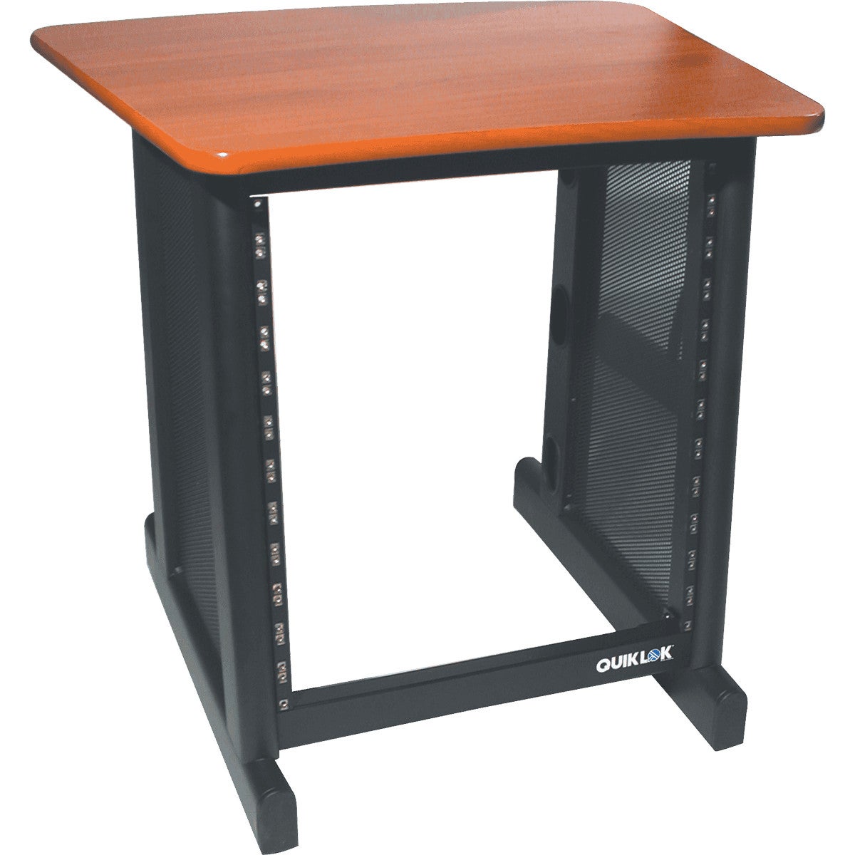 Quiklok Z612CY 19 inch rack - 12U cherry