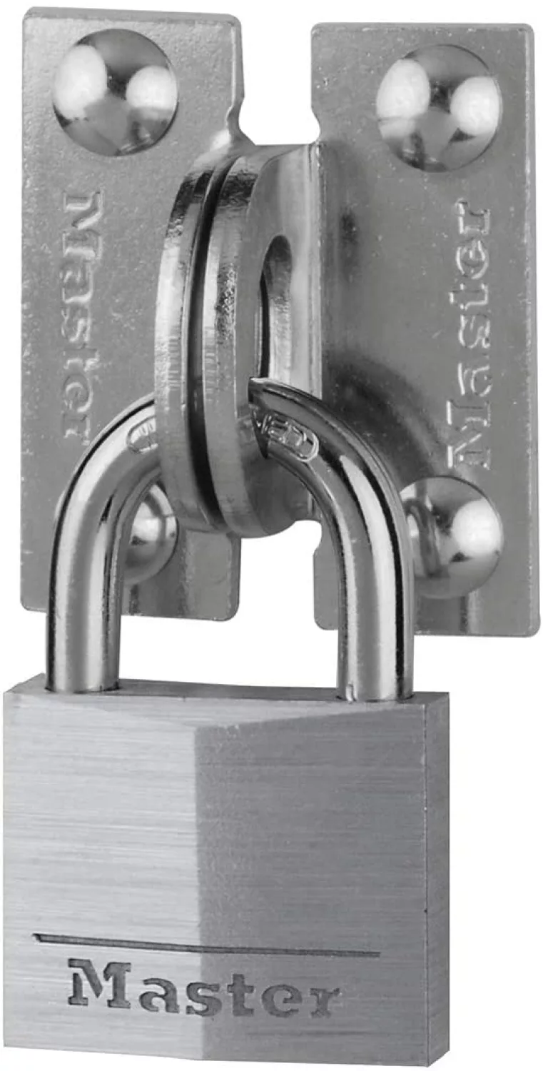 Master Lock 914060REURD Set aluminium hangslot 40mm en 2 hangslotogen