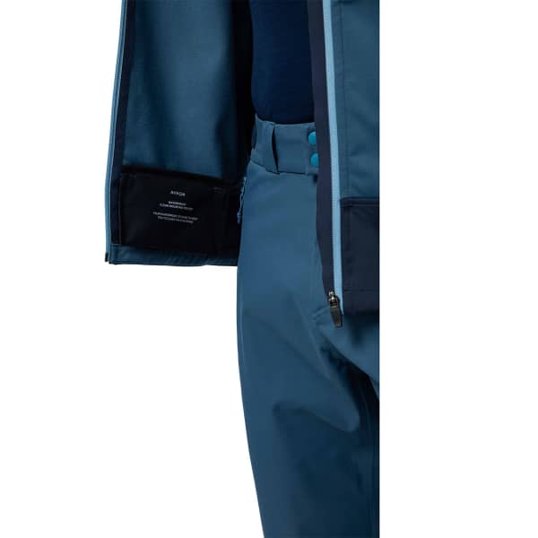 Veste softshell AYAQ SHANDAR SOFTSHELL JKT M BLUE SLATE