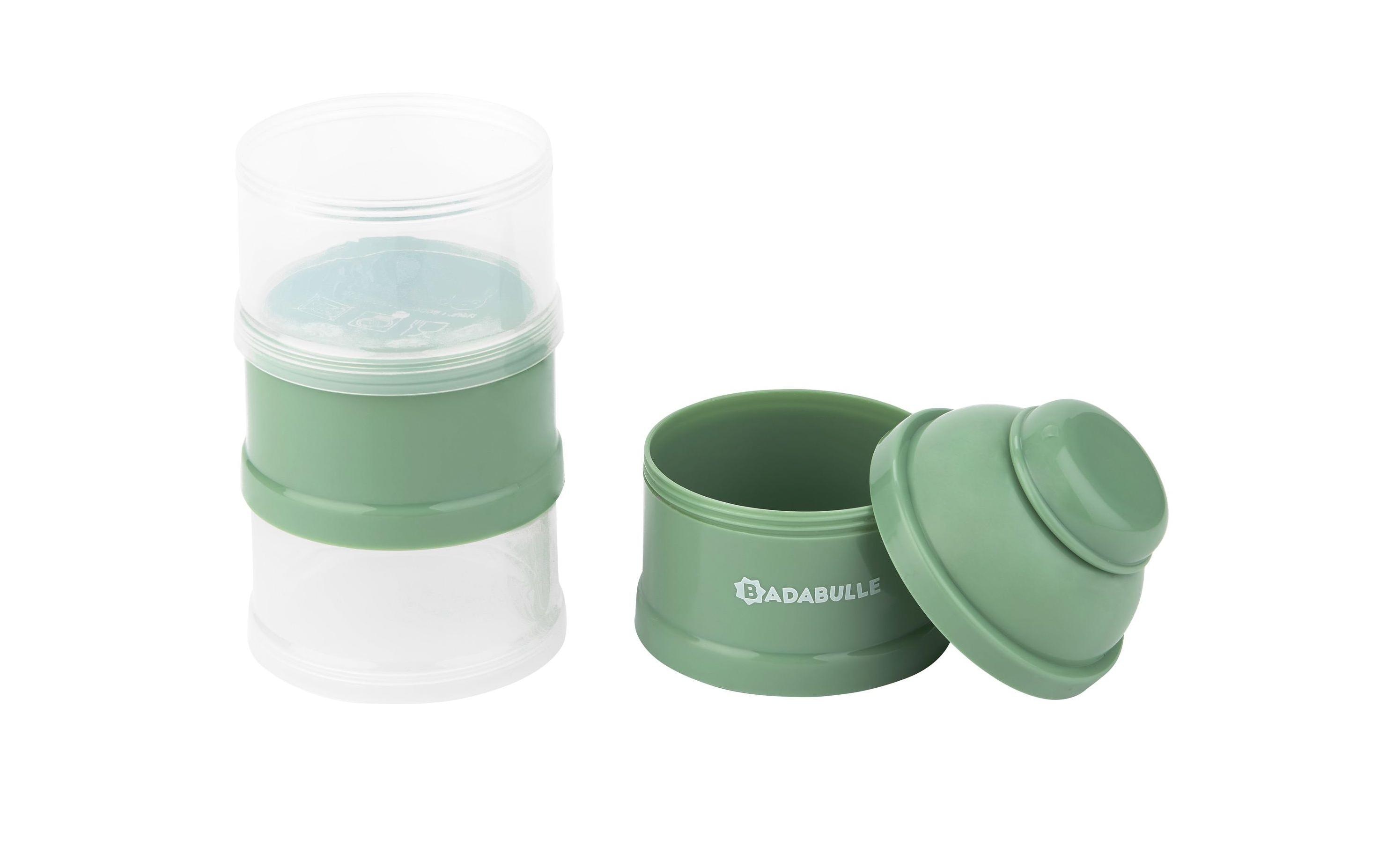 Milchpulverbehälter Soft Green 210 mlMilchpulver-Portionierer