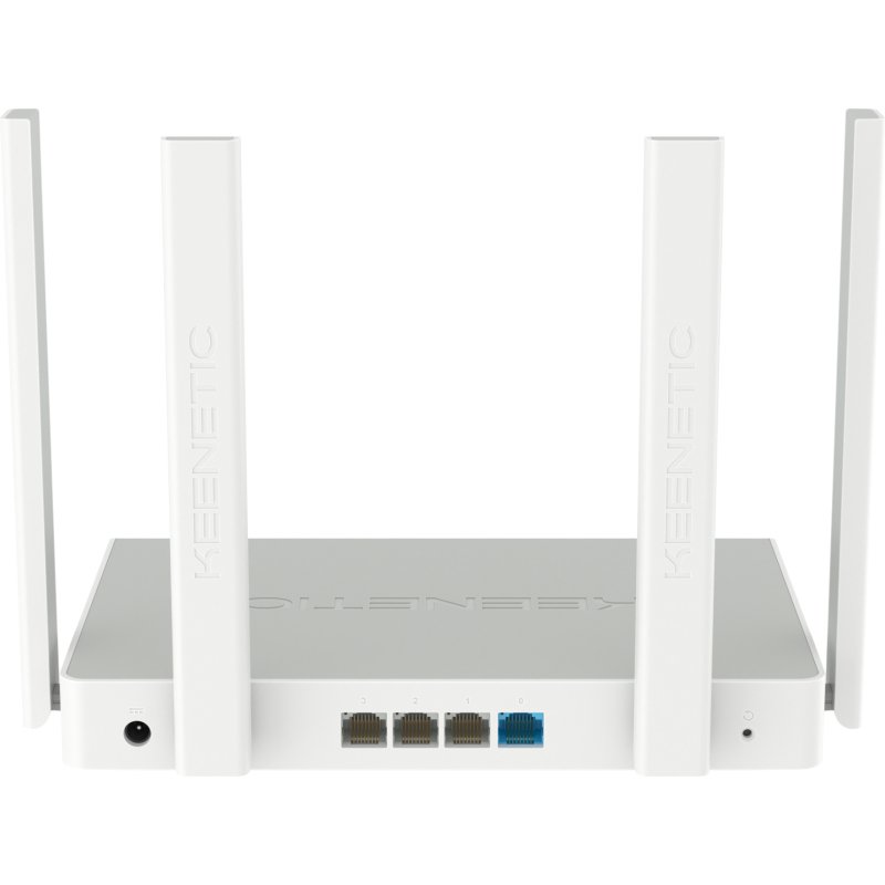 Keenetic Hopper (KN-3810) Routeur Wi-Fi 6 maillé AX1800 avec commutateur intelligent Gigabit 4 ports et port USB 3.0
