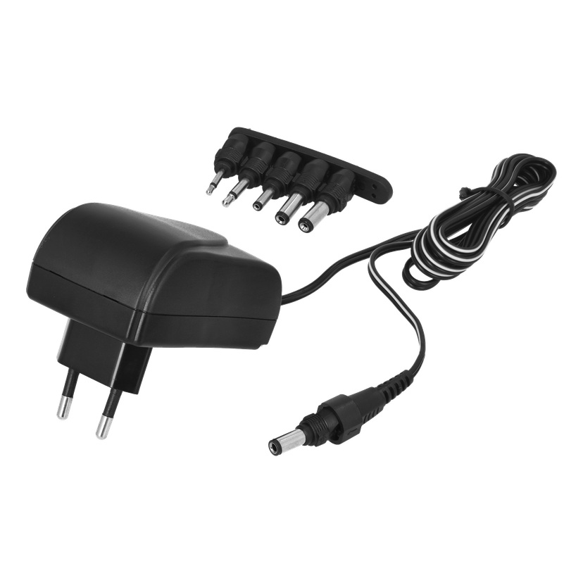 Justerbar strømadapter 18 W