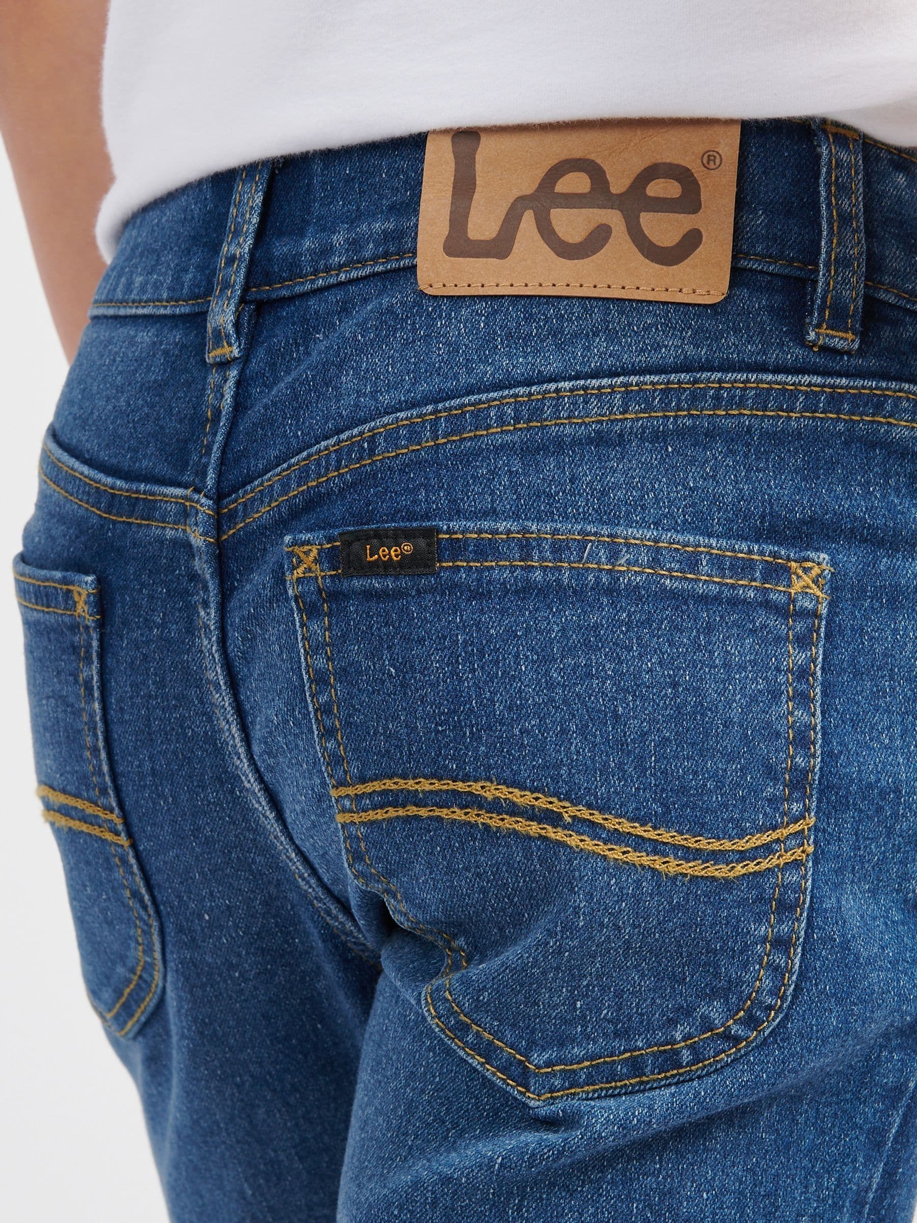 Blauw - Lee Stretch Fit Daren Straight Jeans