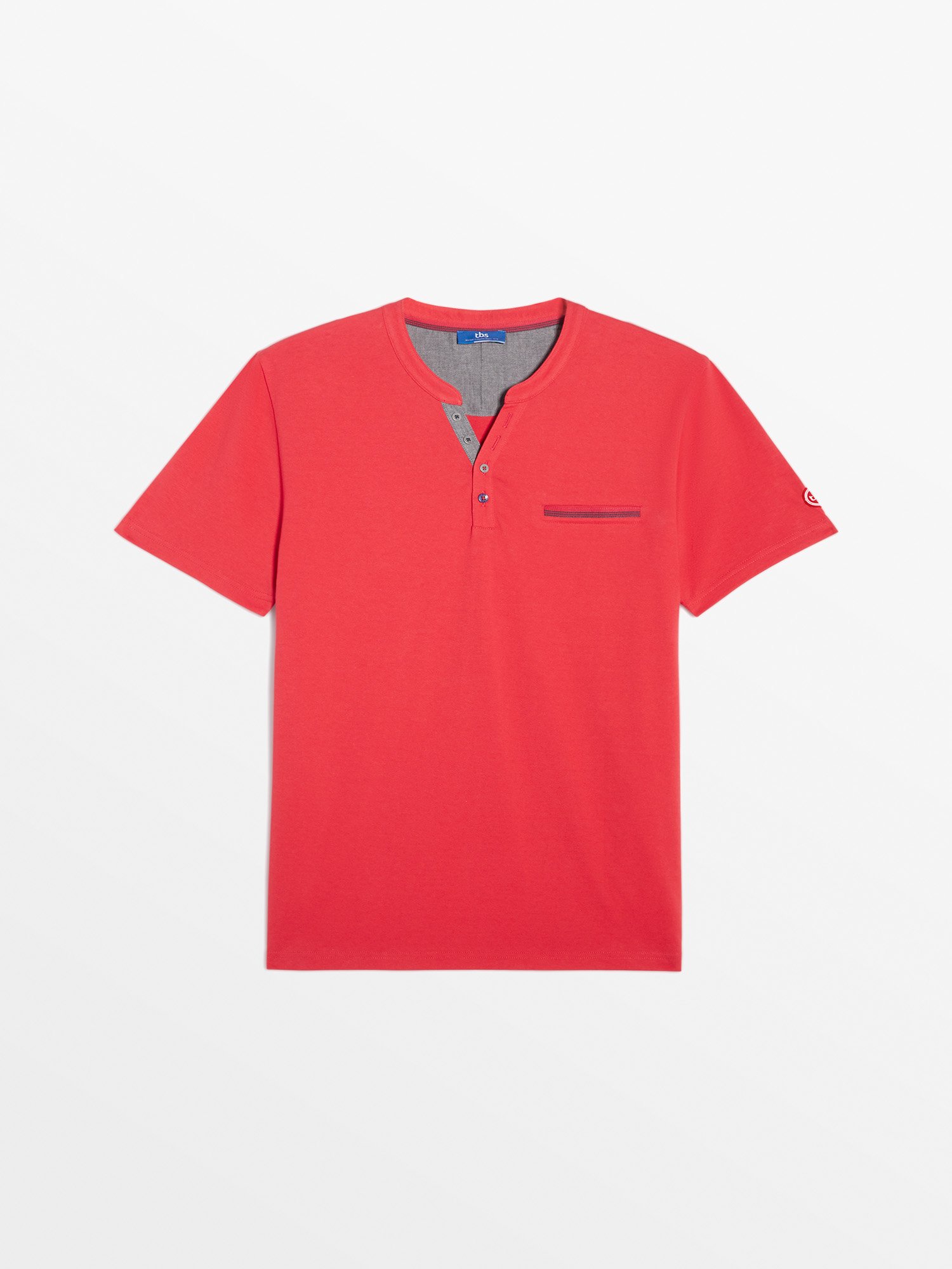 Tee Shirt Homme Coton Biologique Rouge