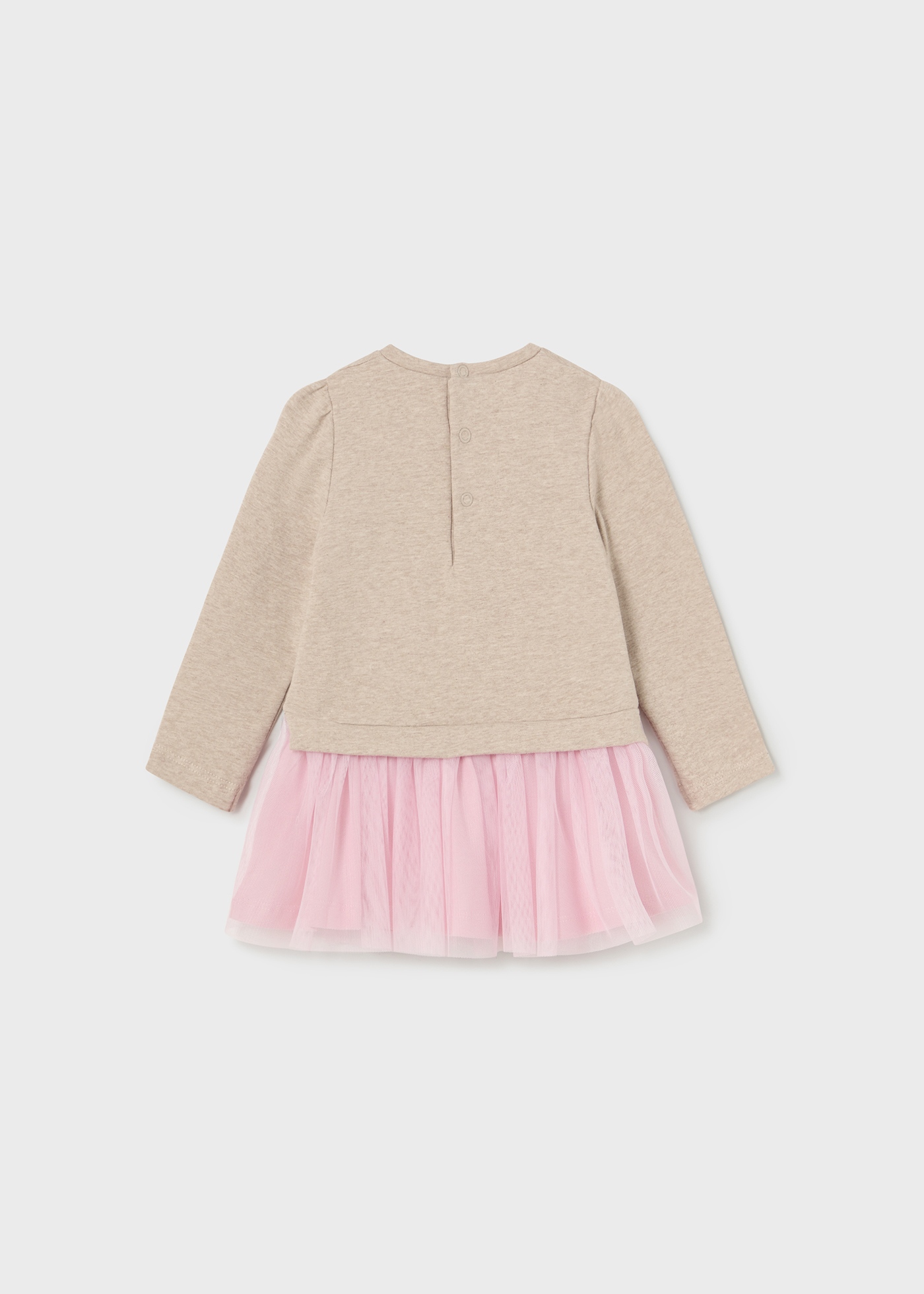 vestido de tule para bebê