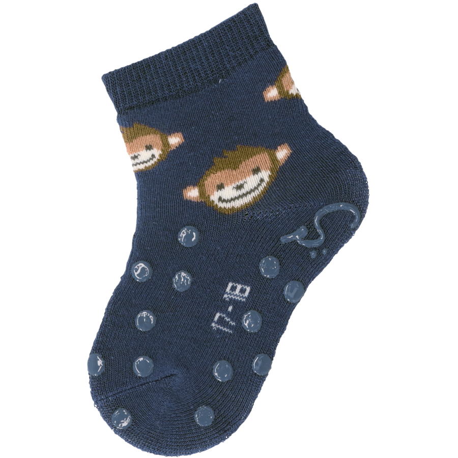 Sterntaler ABS-Krabbelsocken DP Känguru beige mel.