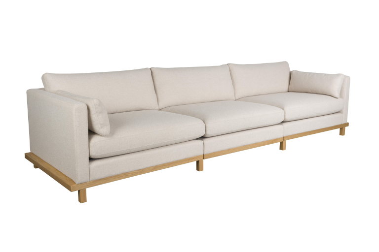 Zuiver Blossom 4,5-zits bank Oak Sand