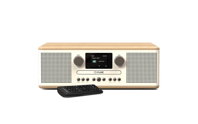 Pure Digitalradio (DAB+) »Classic C-D6 Eiche/Weiss« (Bluetooth Digitalradio (DAB+) | FM-Tuner )