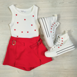 In love with you sneakers - wit