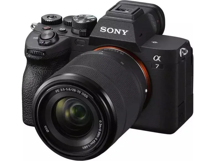 Sony a7 IV ILCE-7M4K - Digitalkamera - spejlløst - 33.0 MP - Full Frame - 4K / 60 fps FE 28-70 mm OSS objektiv - Wi-Fi, Bluetooth