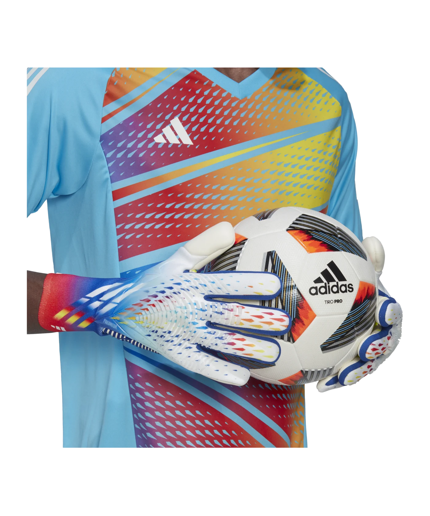 adidas Predator Pro Torwarthandschuh Weiss