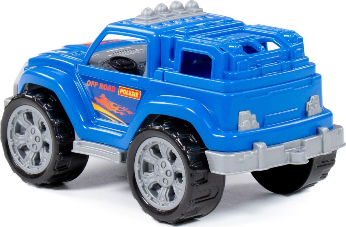 Jeep Legetøjs Bil Til Børn - Polesie - Blå - 27 CM