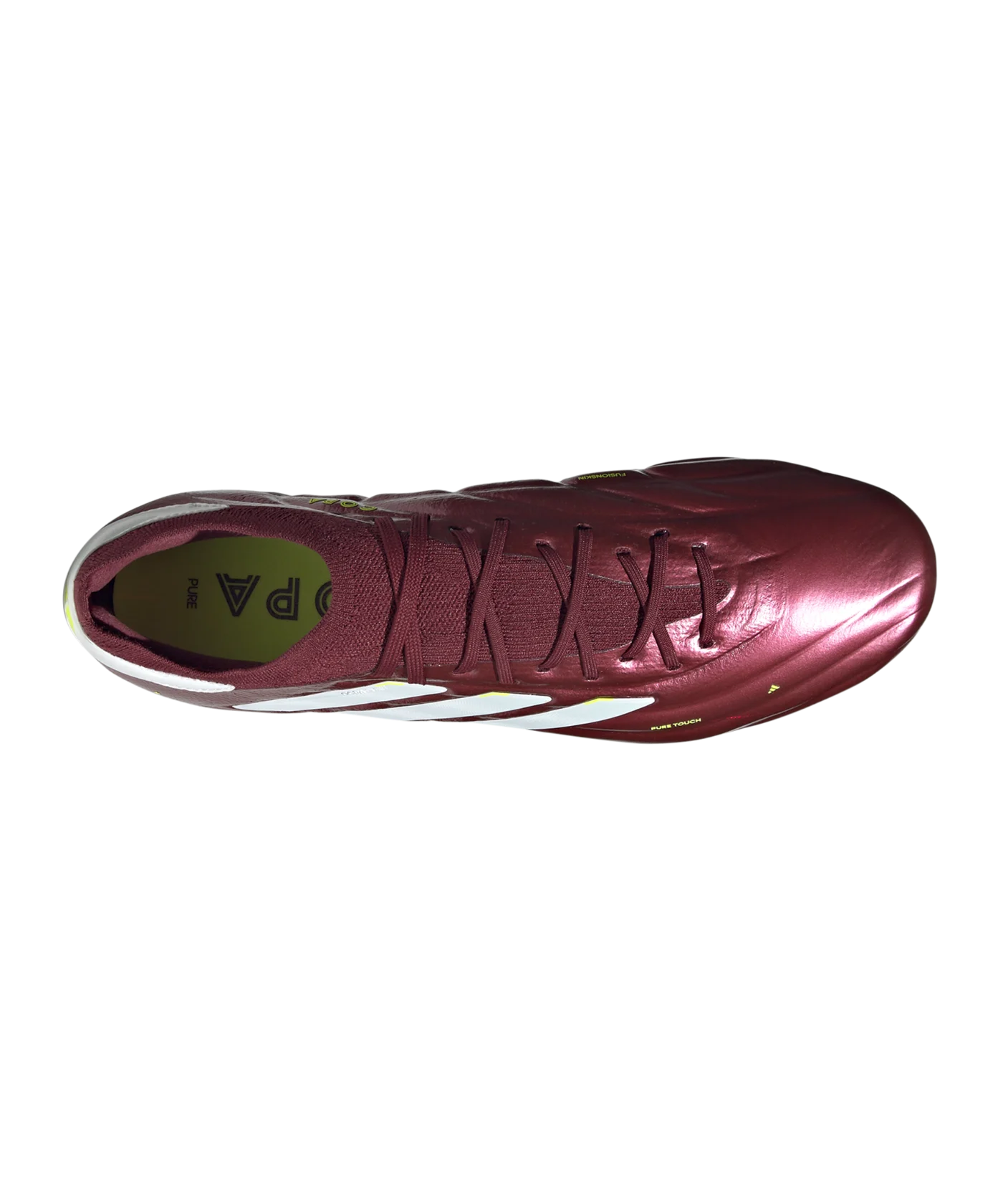 adidas COPA Pure 2 Elite KT FG Energy Citrus Rot Weiss Gelb