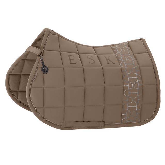 Zadeldek Eskadron Platinum Big Square Softshell Veelzijdigheid Lichtbruin