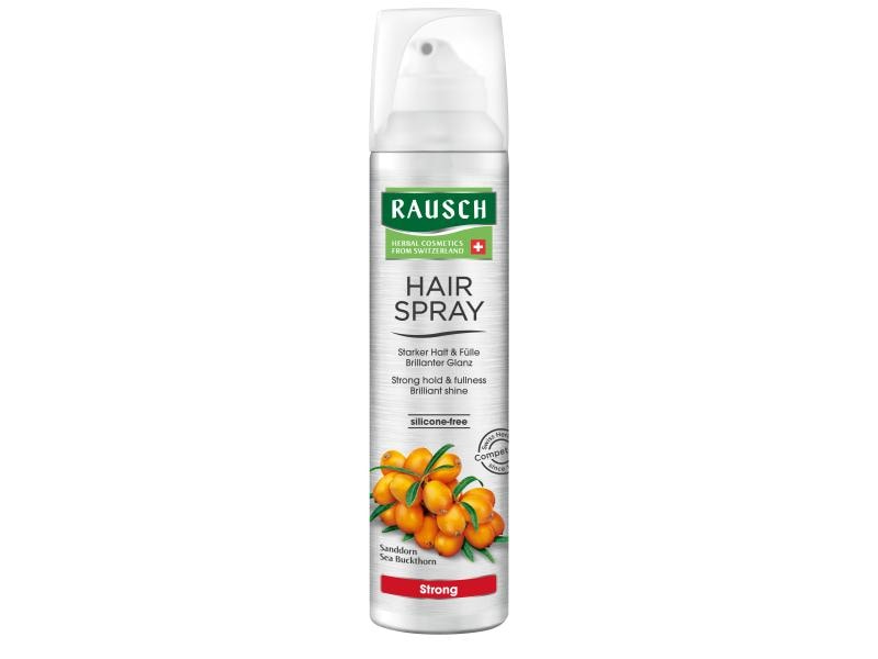RAUSCH Haarspray Strong mit Aerosol 250 ml Haarspray für starken Halt mit Sanddorn
