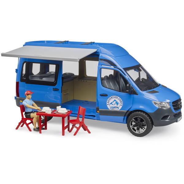 bruderbruder   Sprinter Camper mit Fahrer und Zubehör