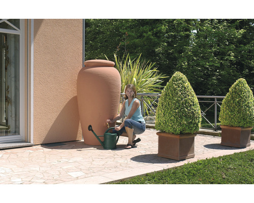 Regenopslag GARANTIA amfora 500 L terracotta