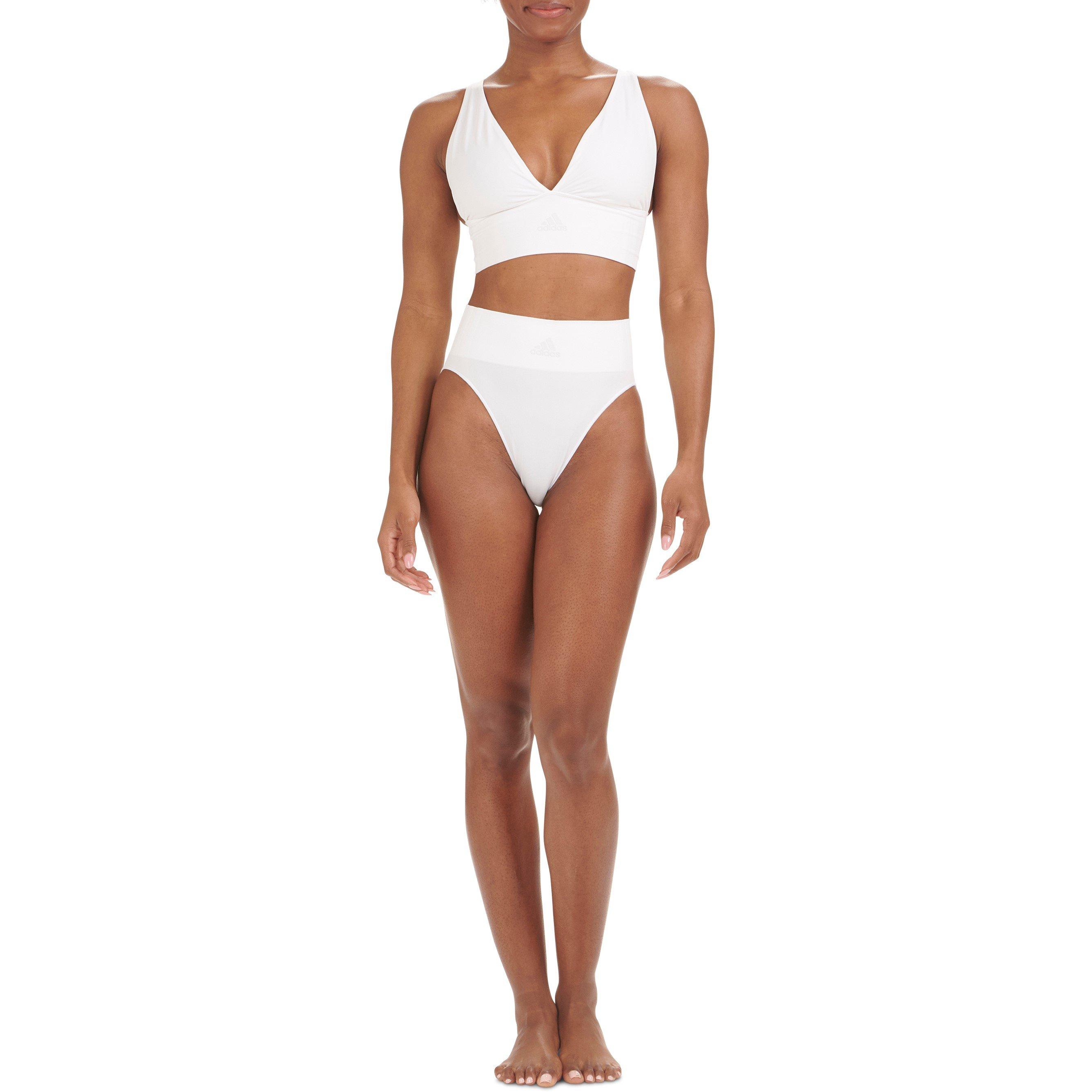 adidas Sport Active Seamless Micro Stretch Long Line Plunge Bra