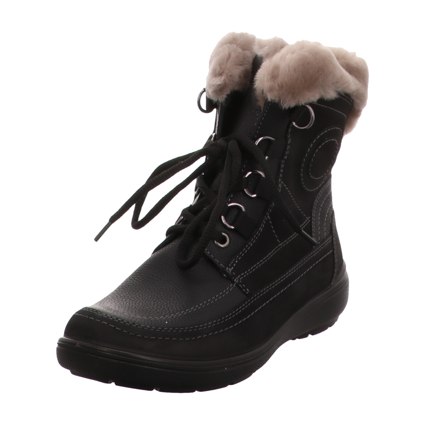 Jomos Schnürstiefel schwarz