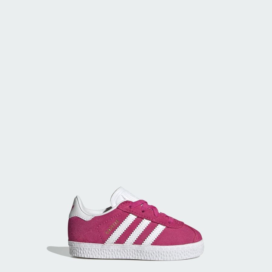Adidas Original Gazelle Comfort Closure Elastic Laces Shoes Kids