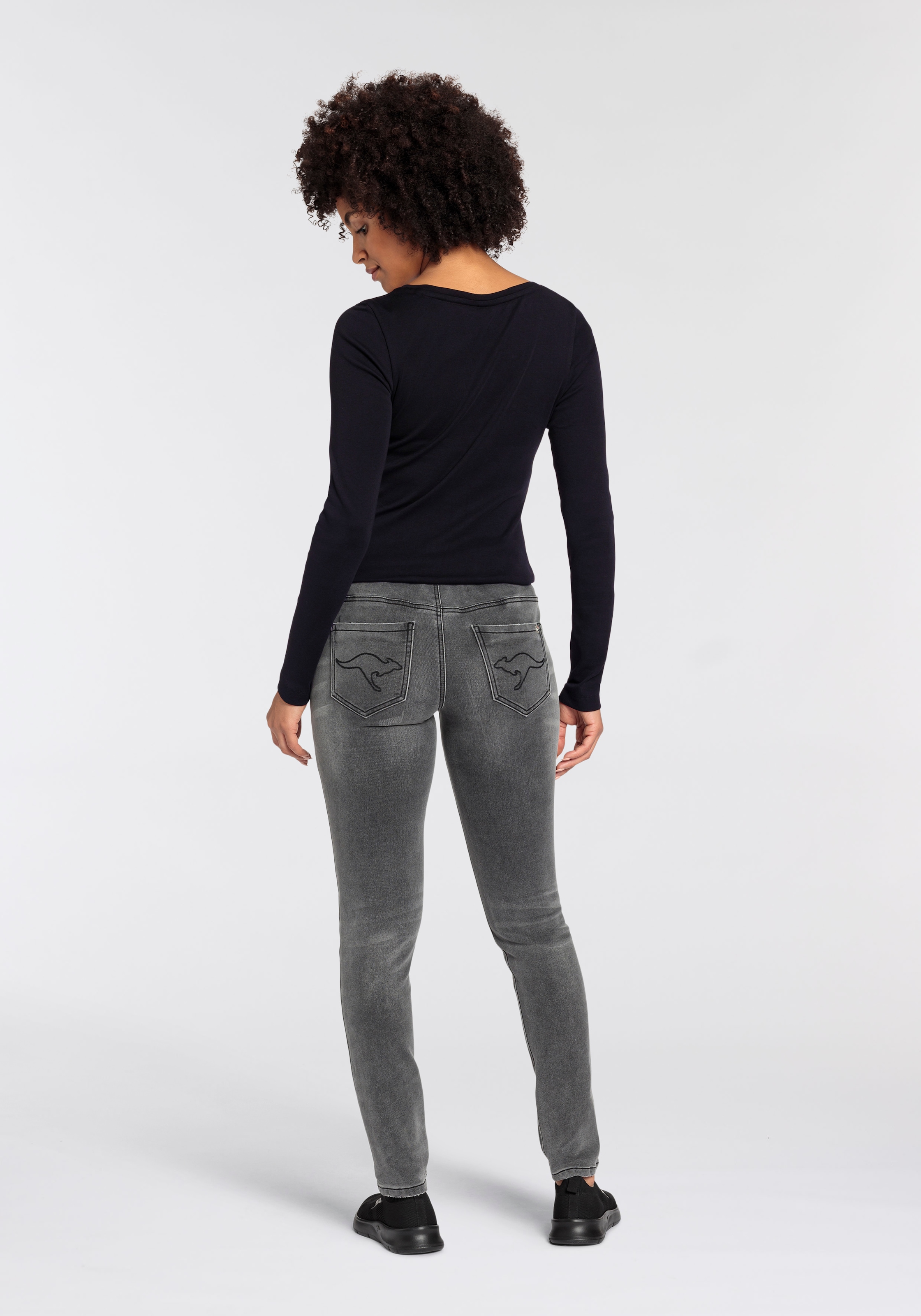 KangaROOS Jogg Pants , entspannte Passform,  weite Beinform