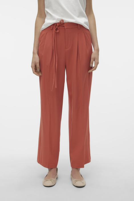 Vero Moda oranje dames broek