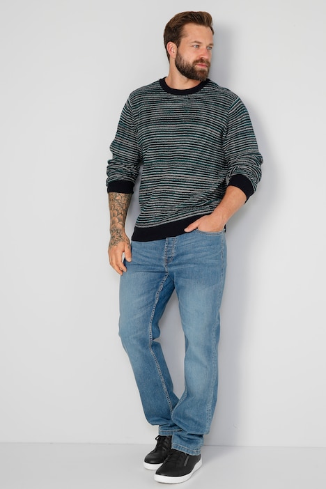 Boston Park Pullover, Ringel, Rundhals, bis 72/74