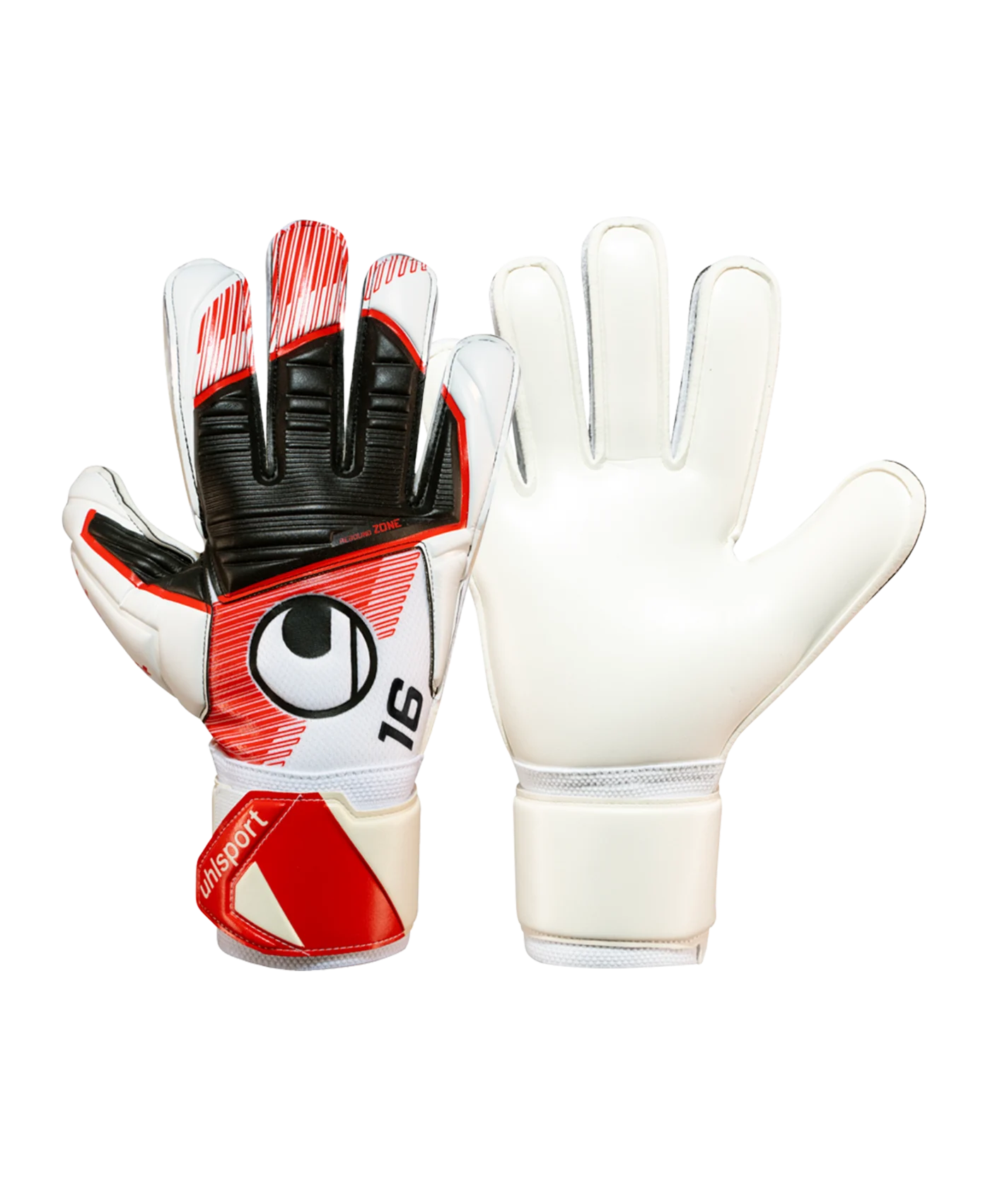 uhlsport Supersoft Maignan #344 TW-Handschuhe Weiss Rot F01